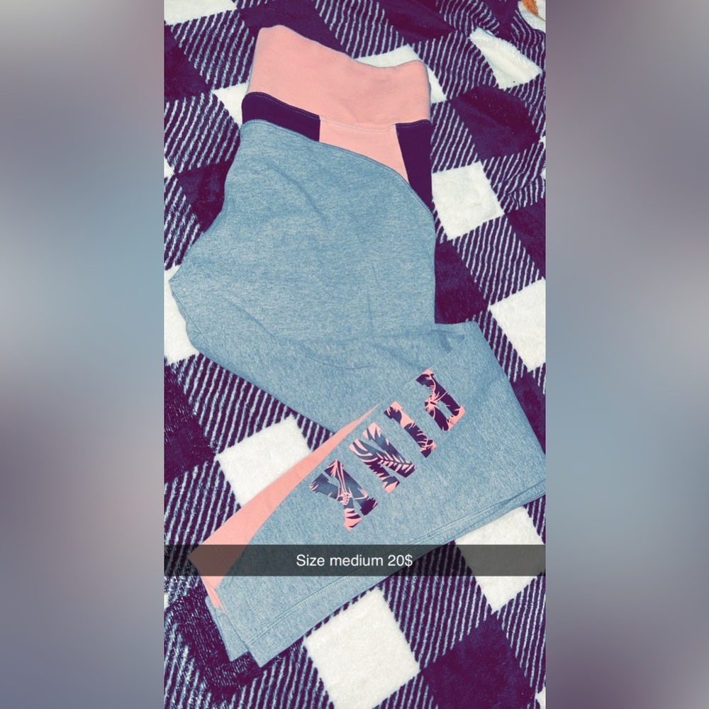 Pink leggings